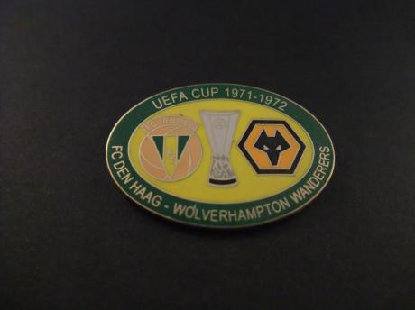 FC Den Haag- Wolverhampton Wanderers UEFA Cup 1971-1972 groene rand